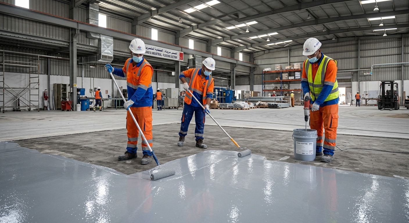 polyurethane floor application