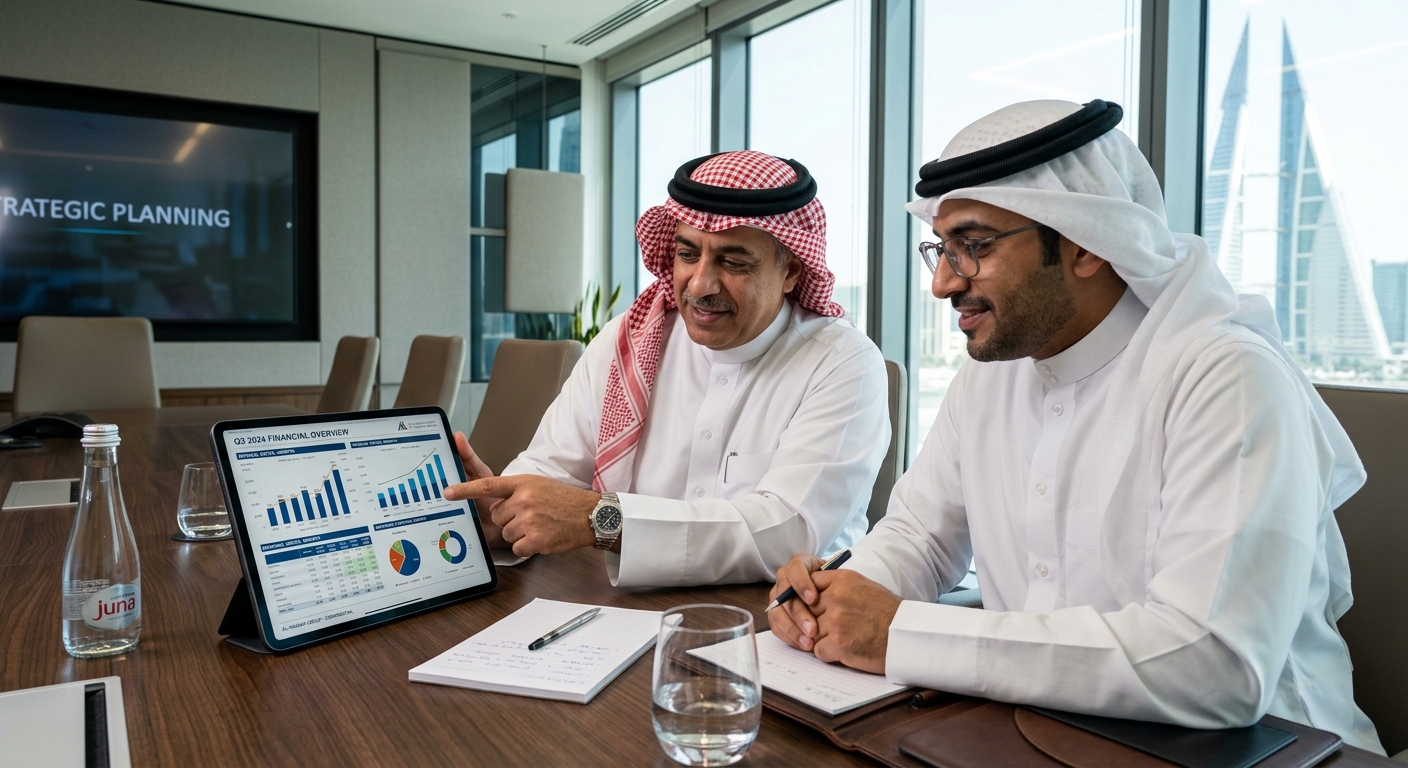 business meeting discussing finances business meeting discussing finances