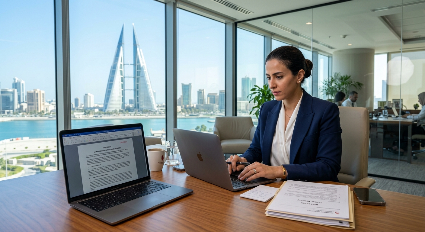 business owner reviewing documents at a desk business owner reviewing documents at a desk